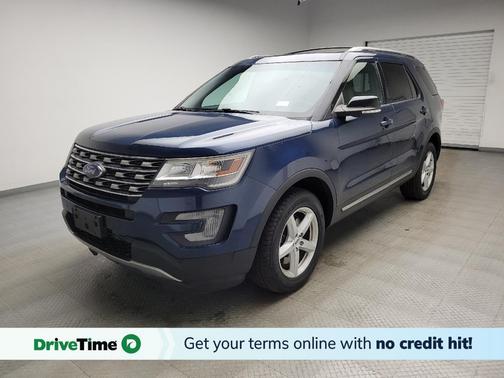 Blue Jeans Metallic 2017 Ford Explorer XLT