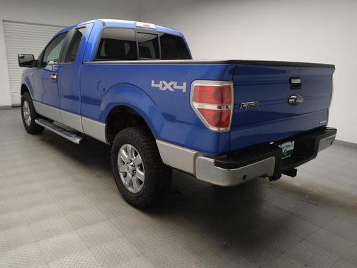 Blue 2013 Ford F-150 XLT