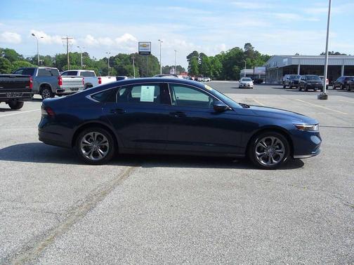 Canyon River Blue 2024 Honda Accord EX