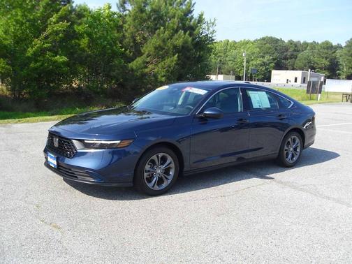 Canyon River Blue 2024 Honda Accord EX