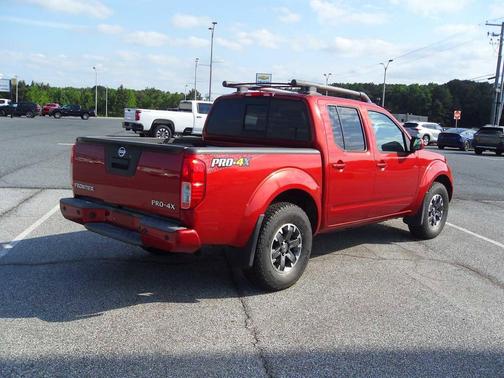 Lava Red 2016 Nissan Frontier PRO-4X