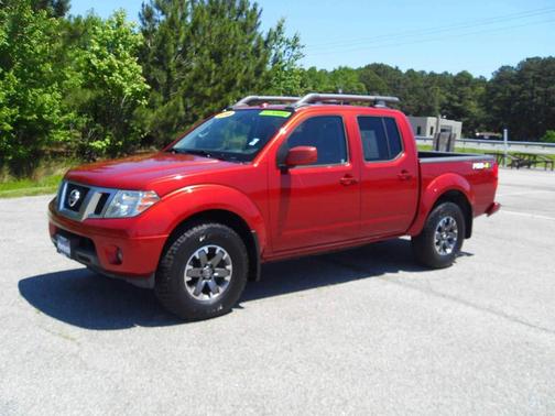 Lava Red 2016 Nissan Frontier PRO-4X