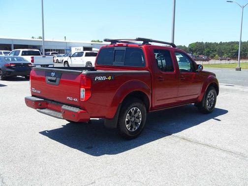 Lava Red 2016 Nissan Frontier PRO-4X