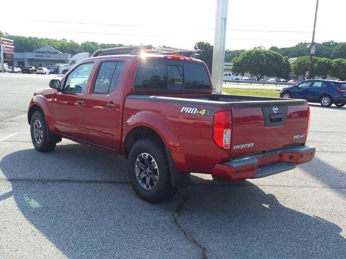 Lava Red 2016 Nissan Frontier PRO-4X