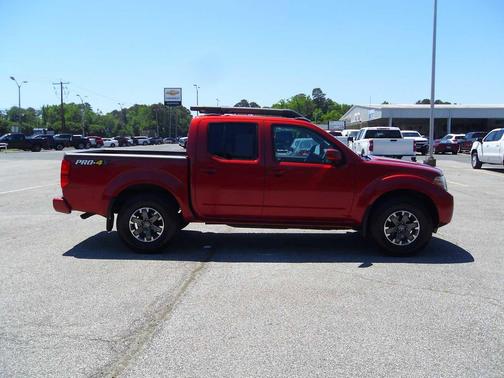 Lava Red 2016 Nissan Frontier PRO-4X