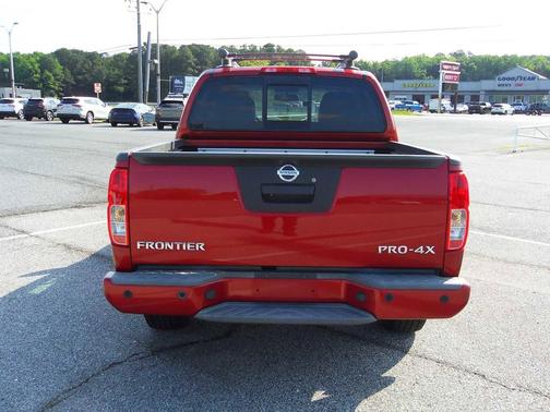 Lava Red 2016 Nissan Frontier PRO-4X