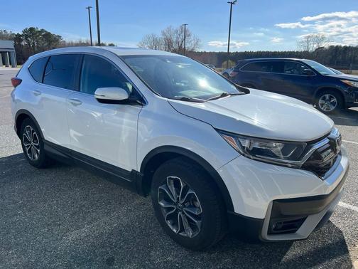 Platinum White Pearl 2022 Honda CR-V AWD EX