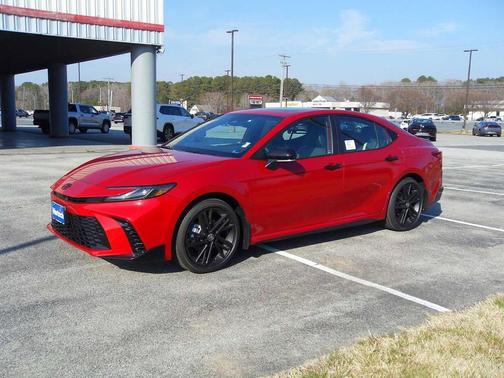 Supersonic Red 2026 Toyota Camry Nightshade Sedan
