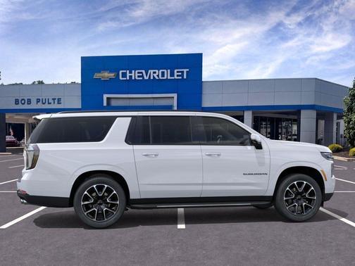 Summit White 2026 Chevrolet Suburban RST