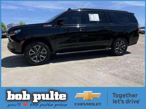 Black 2021 Chevrolet Suburban 4WD Z71