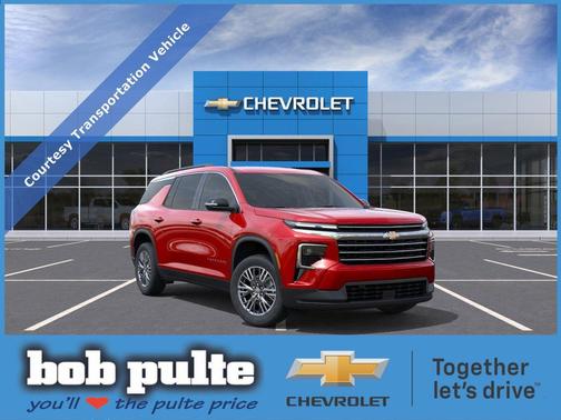 Radiant Red Tintcoat 2026 Chevrolet Traverse LT