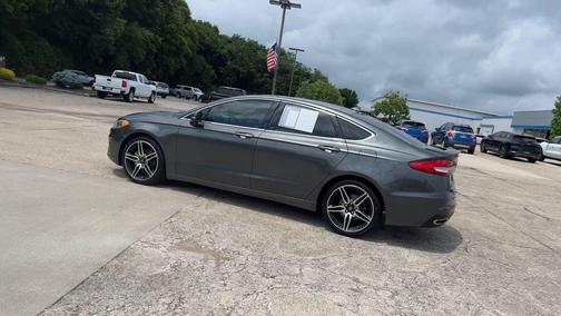 Magnetic Metallic 2019 Ford Fusion Titanium