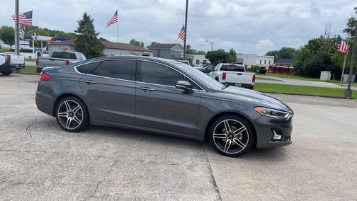 Magnetic Metallic 2019 Ford Fusion Titanium