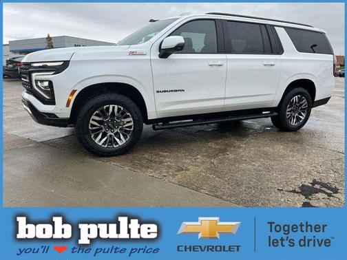 Iridescent Pearl Tricoat 2025 Chevrolet Suburban 4WD Z71