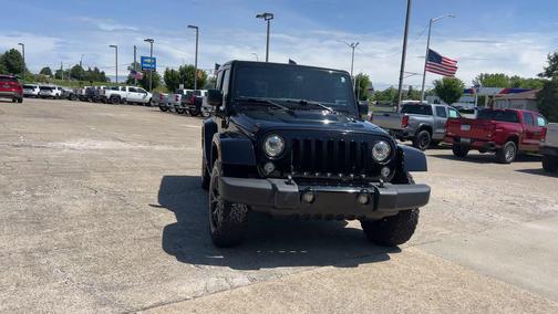 Black Clearcoat 2017 Jeep Wrangler Smoky Mountain 4x4