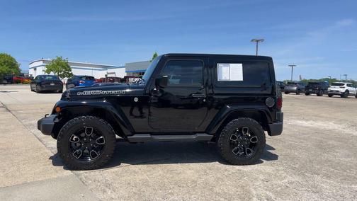 Black Clearcoat 2017 Jeep Wrangler Smoky Mountain 4x4