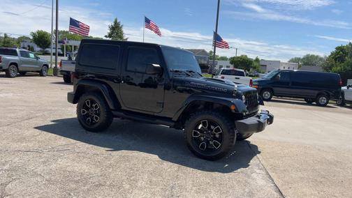 Black Clearcoat 2017 Jeep Wrangler Smoky Mountain 4x4