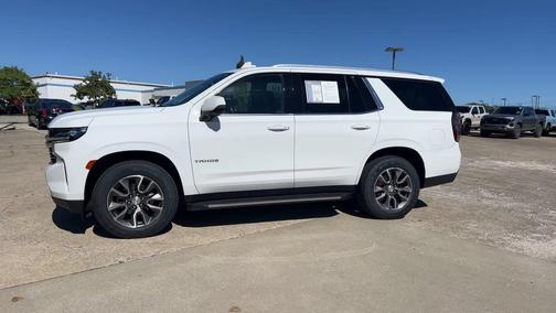 Summit White 2021 Chevrolet Tahoe LT