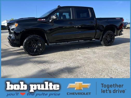 Black 2025 Chevrolet Silverado 1500 LT Trail Boss