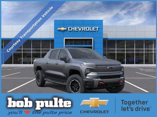 Magnus Gray Matte Metallic 2026 Chevrolet Silverado EV Trail Boss