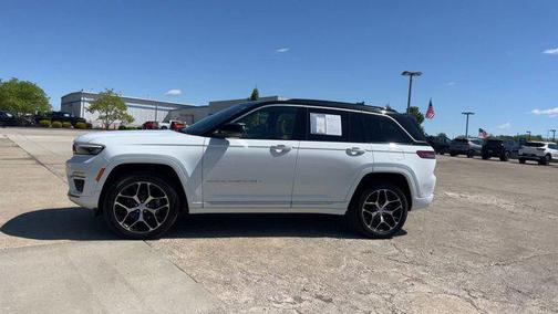Bright White Clearcoat 2024 Jeep Grand Cherokee Summit