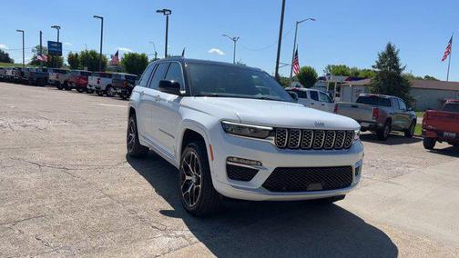 Bright White Clearcoat 2024 Jeep Grand Cherokee Summit