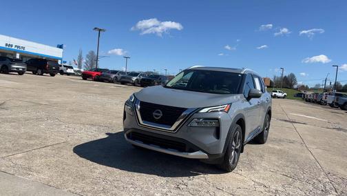 Boulder Gray Pearl 2023 Nissan Rogue Platinum