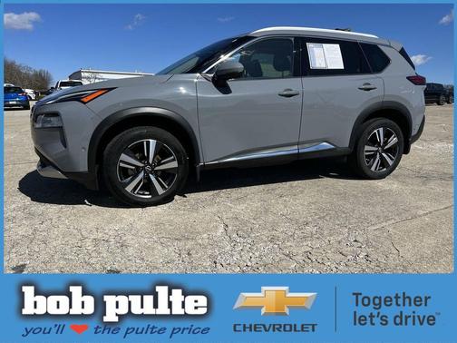 Boulder Gray Pearl 2023 Nissan Rogue Platinum