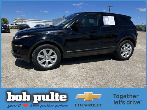 Farallon Black Metallic 2017 Land Rover Range Rover Evoque SE Premium