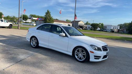 Polar White 2014 Mercedes-Benz C-Class C 300 4MATIC Sport