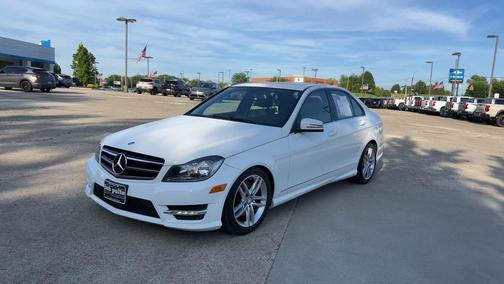 Polar White 2014 Mercedes-Benz C-Class C 300 4MATIC Sport