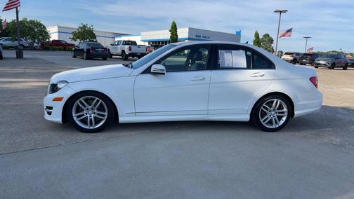 Polar White 2014 Mercedes-Benz C-Class C 300 4MATIC Sport