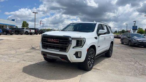 Summit White 2024 GMC Yukon 4WD AT4