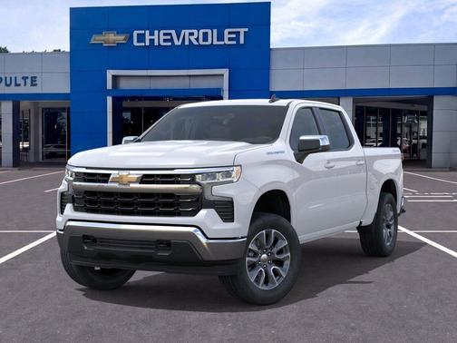 Summit White 2026 Chevrolet Silverado 1500 LT