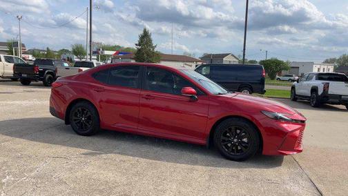 Supersonic Red 2025 Toyota Camry LE