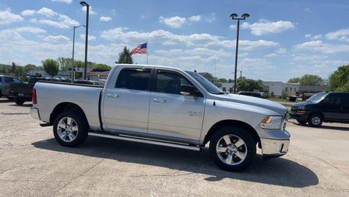 Bright Silver Metallic Clearcoat 2018 RAM 1500 Big Horn