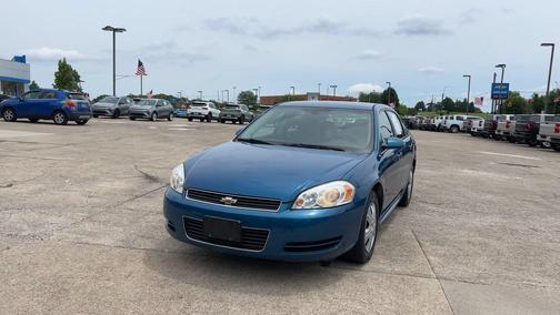 Aqua Blue Metallic 2010 Chevrolet Impala LS
