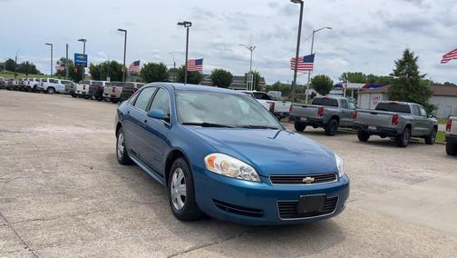 Aqua Blue Metallic 2010 Chevrolet Impala LS