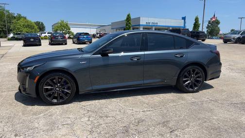 Shadow Metallic 2020 Cadillac CT5 V-Series