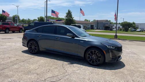 Shadow Metallic 2020 Cadillac CT5 V-Series