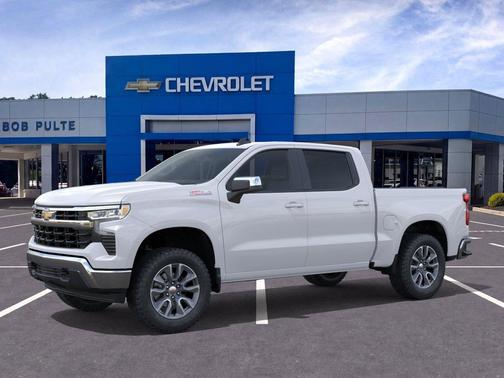 Summit White 2026 Chevrolet Silverado 1500 LT