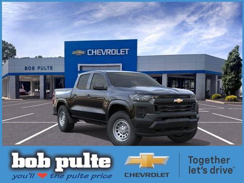 Black 2026 Chevrolet Colorado WT