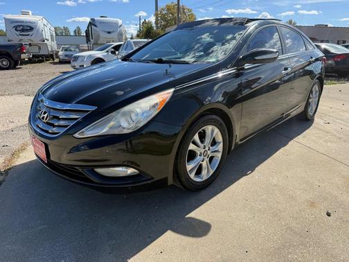 Midnight Black Mica 2012 Hyundai SONATA Limited