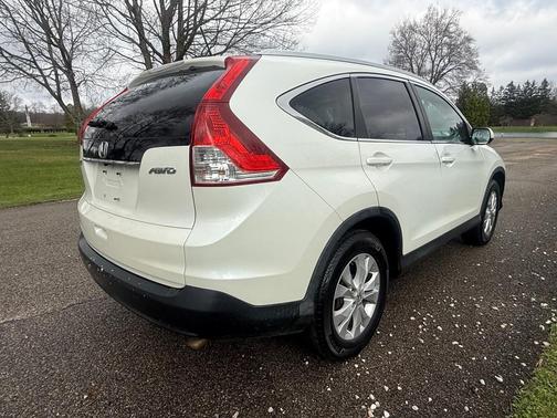 WHITE 2014 Honda CR-V EX