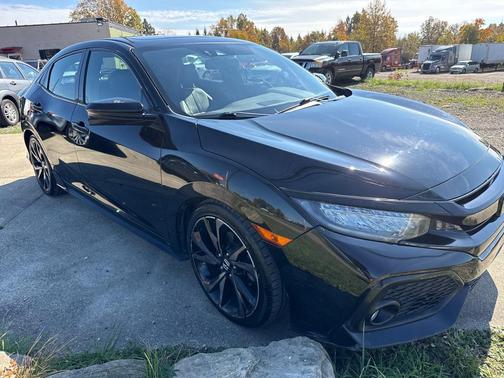 BLACK 2017 Honda Civic Sport Touring