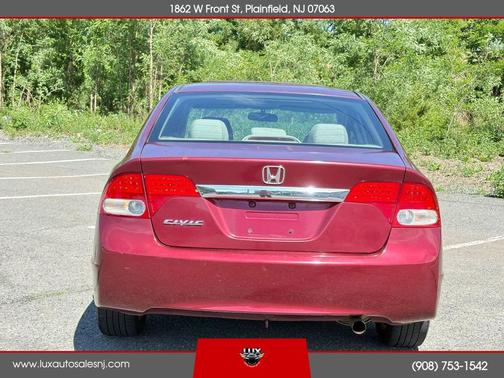 Red 2011 Honda Civic EX