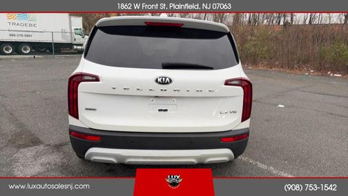 White 2021 Kia Telluride LX