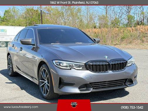 Gray 2019 BMW 330 xDrive