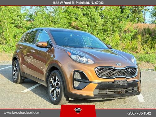 Red 2021 Kia Sportage LX