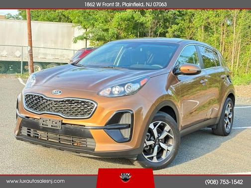Red 2021 Kia Sportage LX